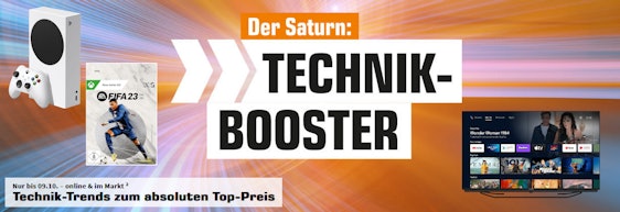 Noch mehr Deals! Saturn Technik-Booster 🤩 » Die 19 besten Schnäppchen vom neuen Flyer