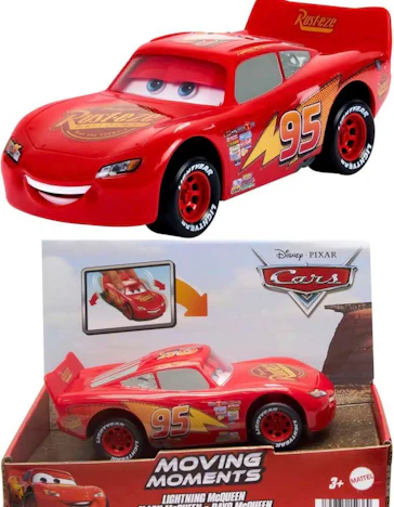 Mattel DISNEY Pixar Cars Moving Moments Lightning McQueen in rot für 13,99€(statt 19,35€)