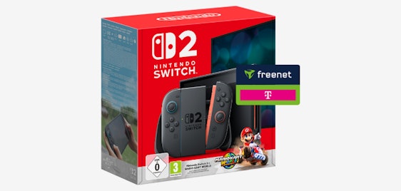 LETZTE CHANCE ⏰ Nintendo Switch 2 + Mario Kart World mit 20 GB 5G Telekom-Flat | effektiv nur 2,70€ mtl.