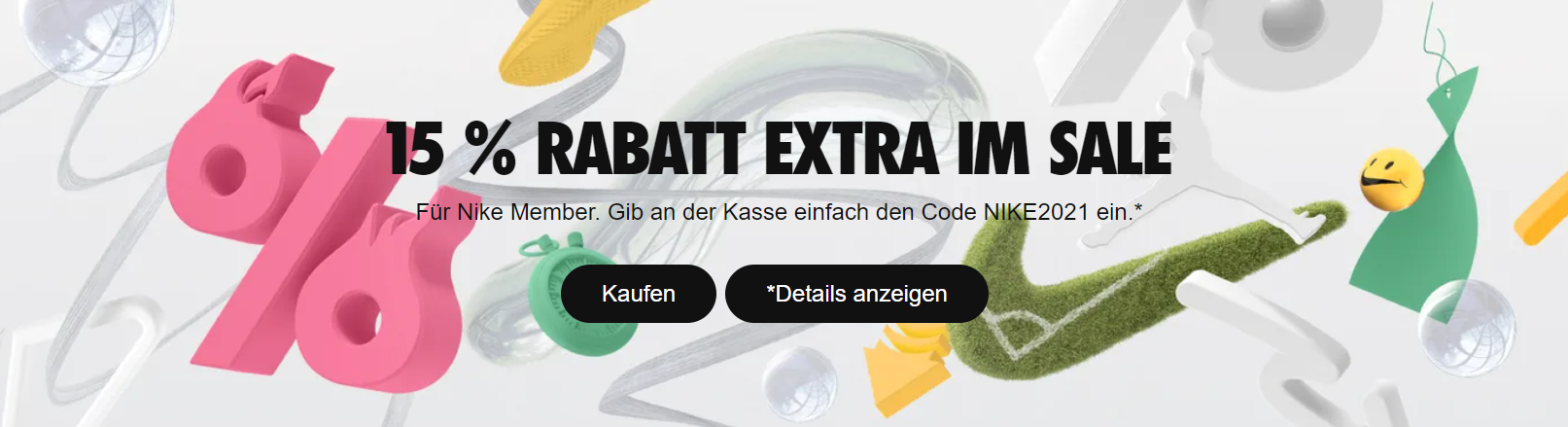 15% Extra-Rabatt! End of Season Sale bei Nike mit bis zu 50% - z.B. Nike Air Max Invigor für 51€