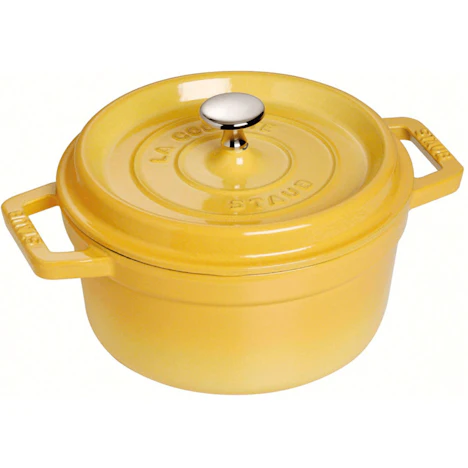 Staub Bratentopf 20 cm rund senf für 163,48€