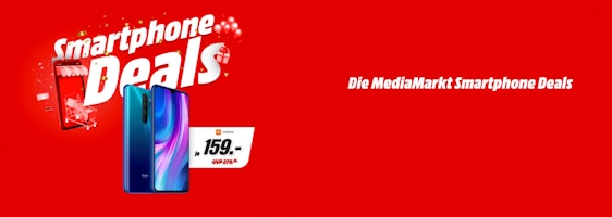 Smartphone Deals bei Media Markt 📱 » Die 5 besten Deals – z.B.: Xiaomi Redmi Note 8 Pro für 149€