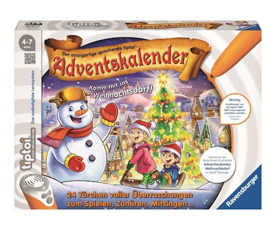 Ravensburger Tiptoi Adventskalender Komm mit ins Weihnachtsdorf (2017) für 9,99 EUR