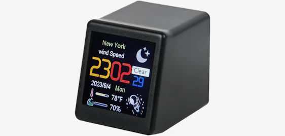 GeekMagic Mini WiFi Wetterstation 🌡️ für nur 7€ 📺