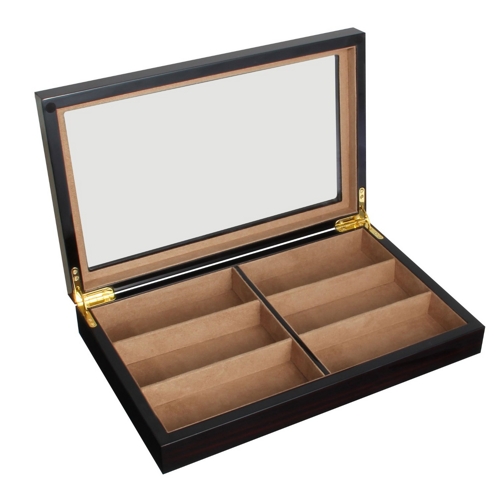 6 Platz Sonnenbrillen Brillenetui Präsent Koffer Pine Box Organizer Brillen box