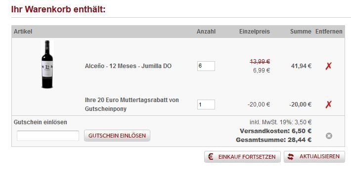 screenshot warenkorb weinvorteil