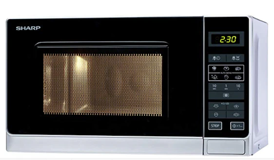 Sharp R242INW Solo-Mikrowelle / 20 L / 800 W