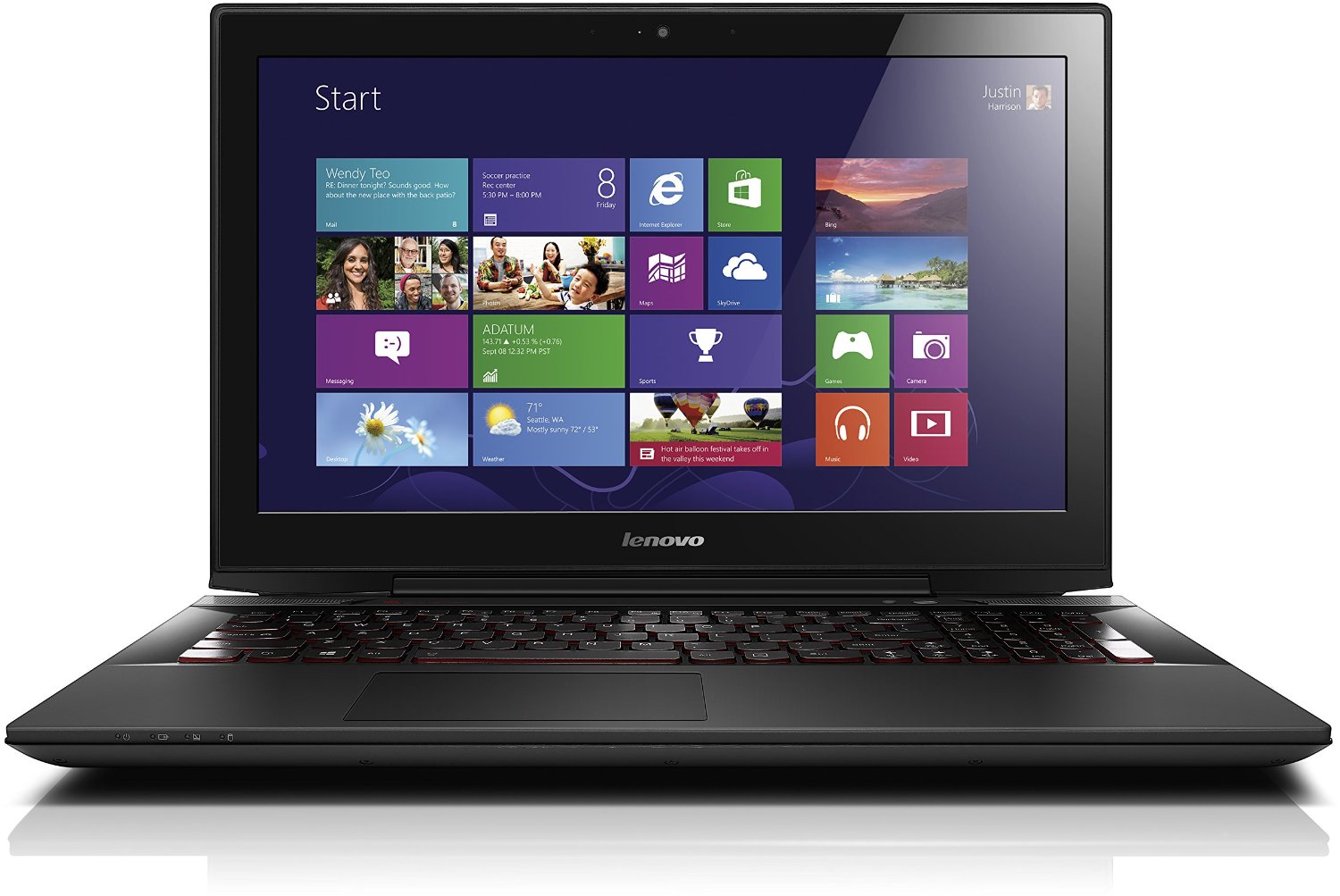 Lenovo Y50-70 für 744€ – 15,6″ mit FHD-Display, i7-4720HQ, 12GB RAM, 1 TB SSHD und GeForce GTX 960M