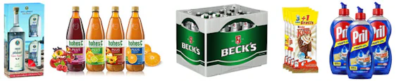 Top 10 Supermarkt-Schnäppchen der KW 4 - z. B. Kasten Becks für 10€