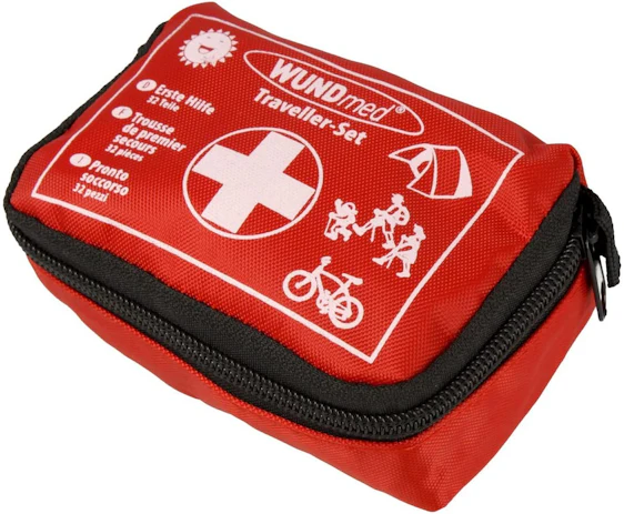 Wundmed Erste Hilfe Set 32-teilig in praktische Etui mit Gürtelschlaufe