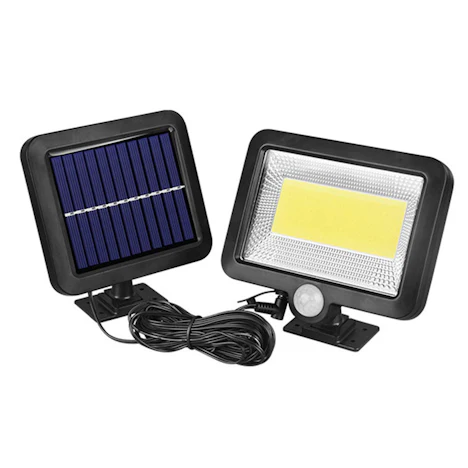 Solarleuchte für Außen, Solarenergie und Lichtsensor wasserdichte