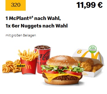 McDonalds-Gutscheine-McPlant-Menu McDonalds Gutscheine McPlant Menu