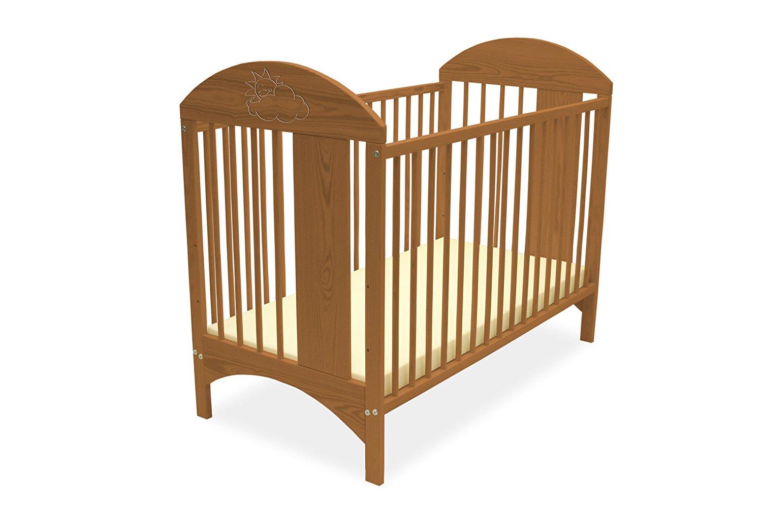 Vorbei! Grapi 50660 Lucas Babybett für nur 38,36 EUR inkl. Lieferung