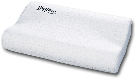 Wieder da! Wellpur-Nackenstützkissen für 10€ – 47x30cm, atmungsaktiv & waschbar bei 40°C