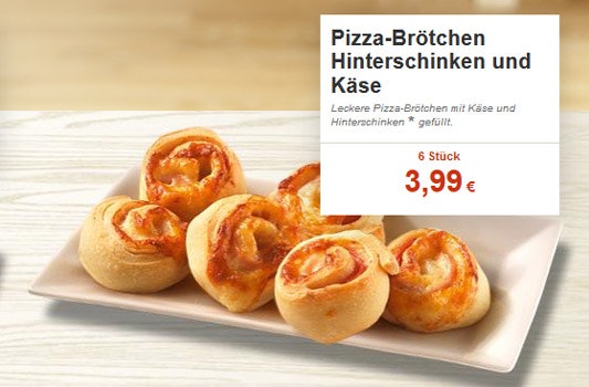 6 Pizzabrötchen gratis bei Joey's - zu jeder Medium oder Large Pizza