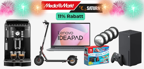 NUR NOCH HEUTE! 🤯 11% Neujahrsparty bei Media Markt & Saturn » die 20 besten Angebote