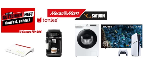 Media Markt & Saturn Gutscheinheft 🎮🚨 Die besten Schnäppchen im Preischeck