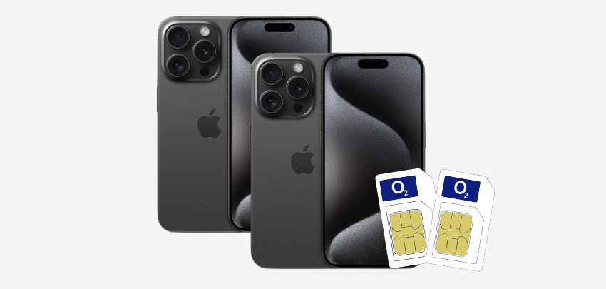 Apple iPhone 15 Pro Max (256GB) für 99€ + 2x o2 Mobile Unlimited on Demand Flat für 59,98€/Monat 📱💫 – o2 Doppelkartenaktion
