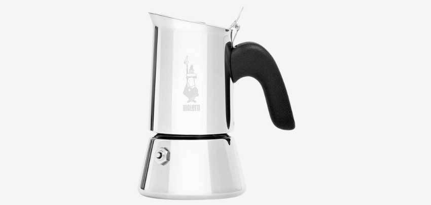 Bialetti Venus Induktion für 25€ - Espresso-Kaffeemaschine, geeignet für alle Herdarten, 6 Tassen