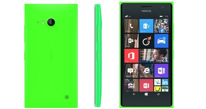 Nokia Lumia 735 gruen