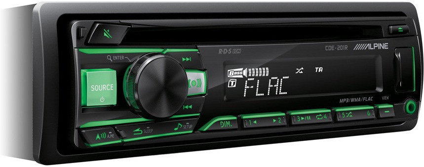 Alpine Autoradio CDE-201R mit 25% Rabatt