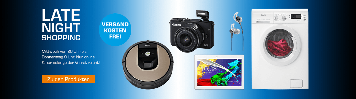 Saturn Late Night Shopping in der Übersicht - z. B. Motorola Moto C Smartphone für 69€