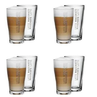 Original WMF Latte Macchiato-Gläser 8er Set Barista für 33€ statt 66€