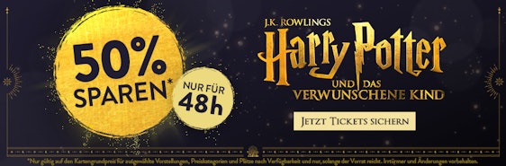 Letzte Chance! 50% Rabatt auf Tickets für Harry Potter Theater in Hamburg ✨ – nur für 48 Stunden