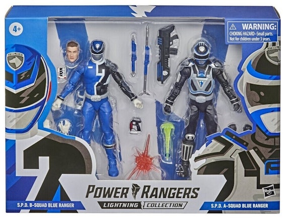 Hasbro Power Rangers Lightning Collection S.P. D. Squad Blue Ranger 2er-Pack: 30,48€ statt 39,99€