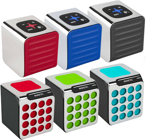 Nintetec Beatboxx für 10€ - kompakter Bluetooth-Lautsprecher mit 7h Akkulaufzeit