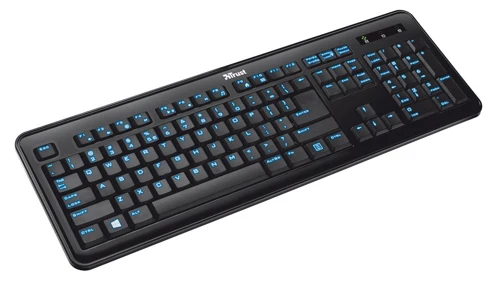 Trust USB-Tastatur eLight LED Beleuchtet für 22€