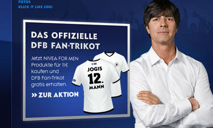 Für 11€ Nivea Produkte kaufen und DFB Fan-Trikot gratis bekommen