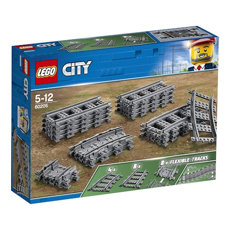 LEGO City Schienen (60205), Kinderspielzeug für 10,79 EUR