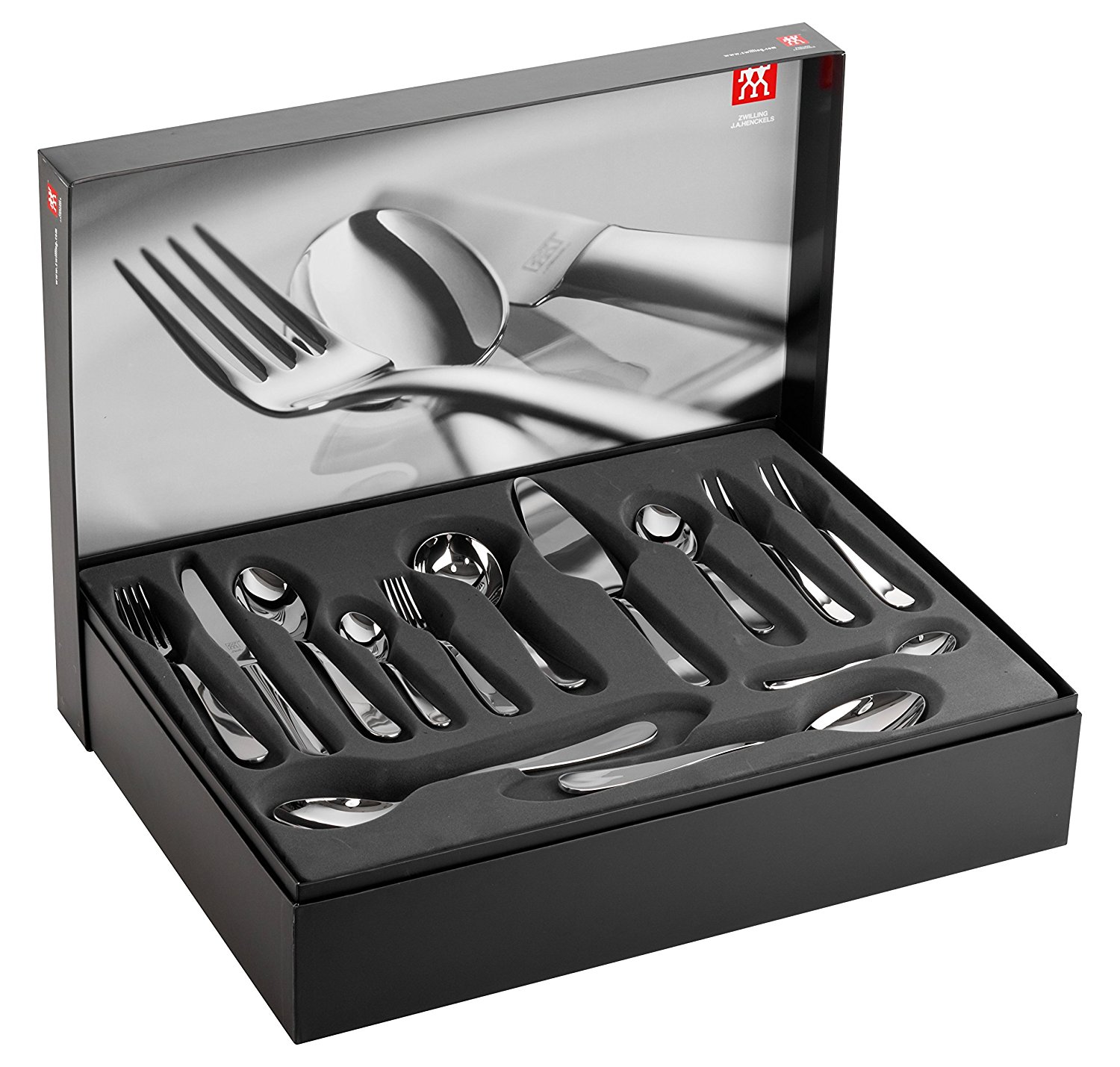 Zwilling 07145-338-0 Besteckset Nottingham, 68-teilig für 99,99 EUR inkl. VSK