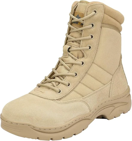 NORTIV 8 Herren Militärische Taktische Arbeitsstiefel