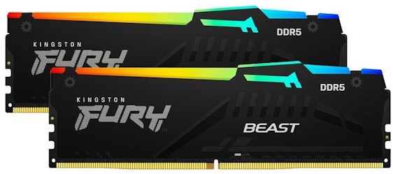 Kingston Fury Beast DDR5 RAM Kit für 220€ - 2x16GB mit RGB & 6.000 MHz, CL40