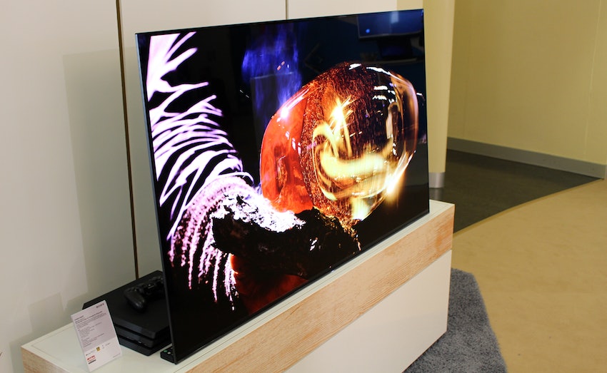Sonys A1 OLED-TV - Der Bildschirm ist der Lautsprecher