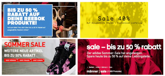 Übersicht über aktuelle Mode-Sales - z.B. Adidas, Bench, Puma, Jack&Jones *UPDATE6*