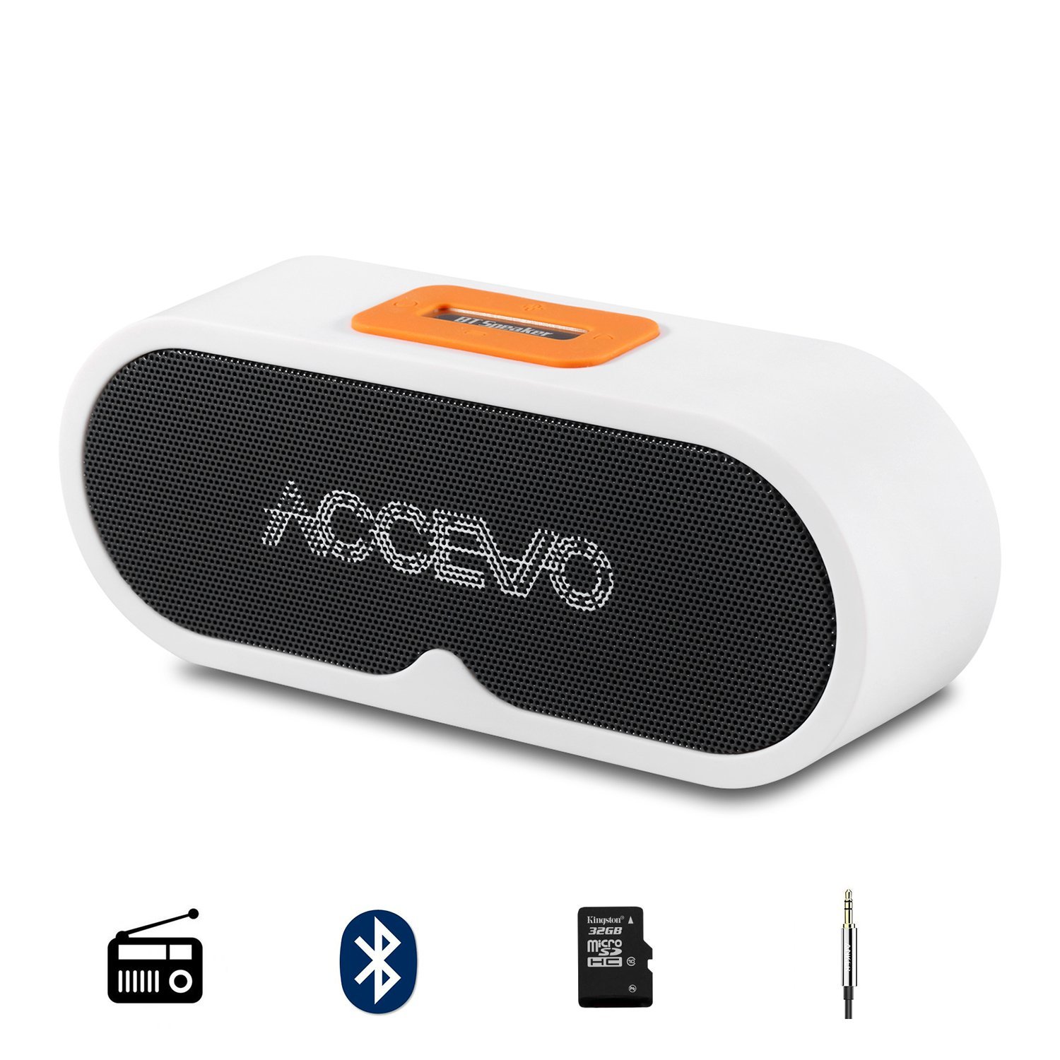 Bluetooth 4.0 Lautsprecher mit Mikro, TF Karte Unterstützung und FM Radio Funktion