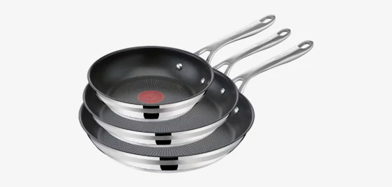 Tefal Jamie Oliver Cook's Direct Pfannen-Set für 71€ 🔥 - 3-teilig, 20/24/28 cm 🍳