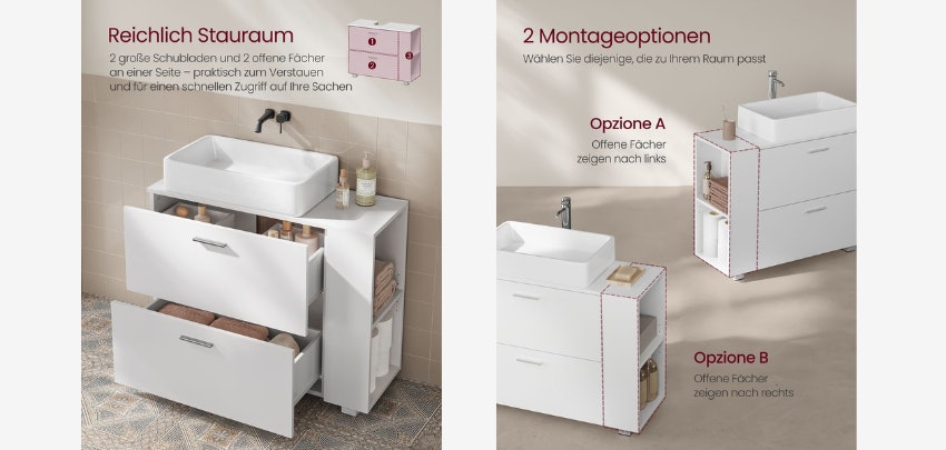 VASAGLE-Waschbeckenunterschrank-technische-Eigenschaften