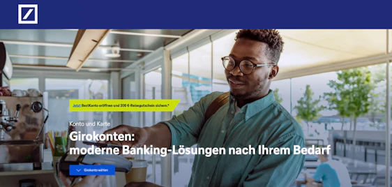 200€ Reisegutschein zum Deutsche Bank Giro BestKonto 💶 ✈️ inkl. 2x Mastercard Gold mit Auslandsreisekrankenversicherung