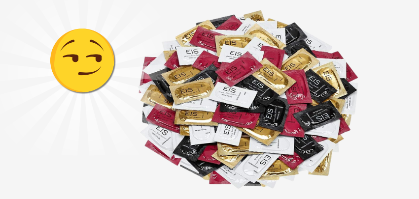 EIS Kondome XXL-Pack für 16€ - 100 Kondome, ultra dünn, geruchsneutral