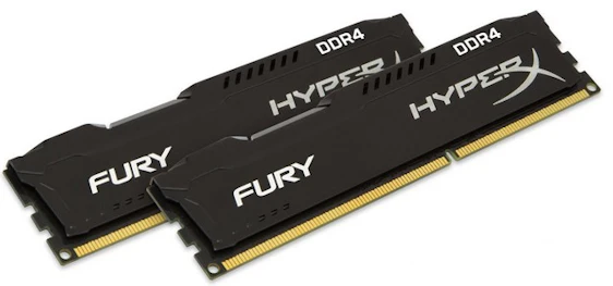 Kingston HyperX Fury 16GB Kit für 50€ - 2 x 8GB RAM Arbeitsspeicher, DDR4-2133 CL14 *UPDATE*
