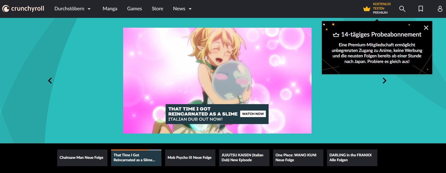 crunchyroll streaming gratis