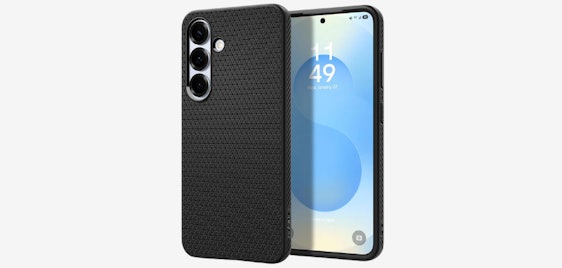 Spigen Liquid Air für Samsung Galaxy S25 für 13€ - schwarz, Air Cushion Technologie, stoßabsorbierend