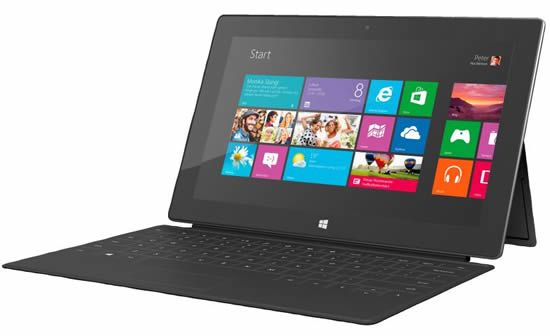 Microsoft Surface 64GB Wi-Fi mit Touch-Tastatur für 249€ *UPDATE5*
