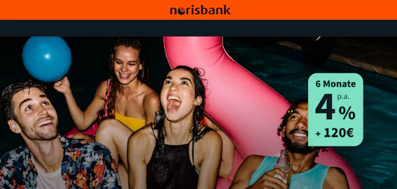 fette 4% Tagesgeld Zinsen + 120€ Prämie 💰 Norisbank Girokonto inkl. Mastercard