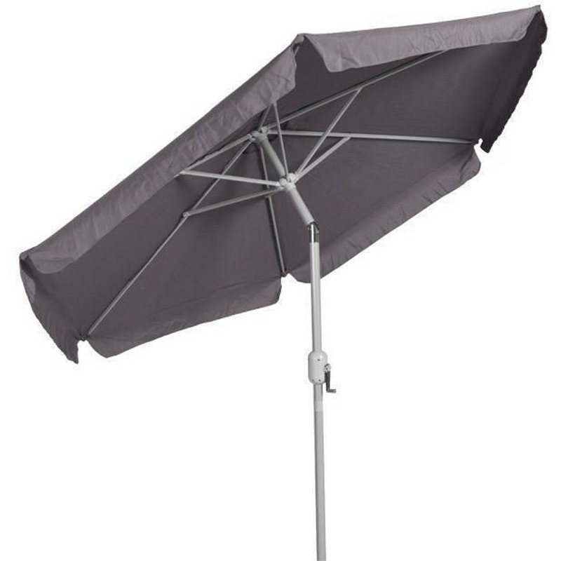 Aktion: Merxx Gartenschirm Ø 270 cm grau 23,82€ günstiger