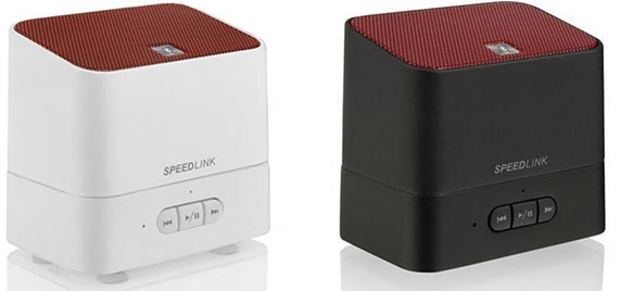 Speedlink Token in weiß oder schwarz für jeweils 18€ - günstiger Bluetooth-Lautsprecher
